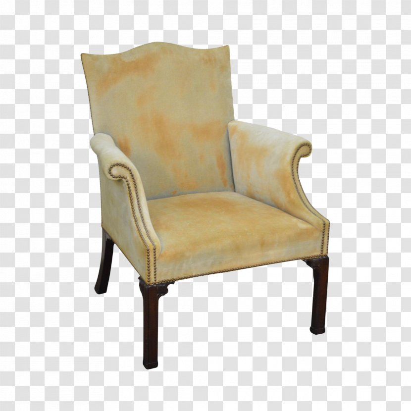 Club Chair Couch - Wood - Armchair Transparent PNG