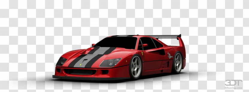 Compact Car Automotive Design Lighting Supercar - Sports - Ferrari F40 Transparent PNG