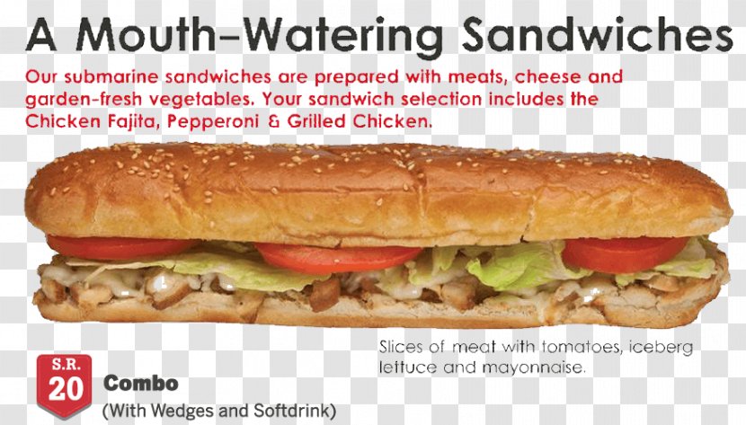 Whopper Bocadillo Breakfast Sandwich Fast Food Submarine - Finger - Veg Transparent PNG