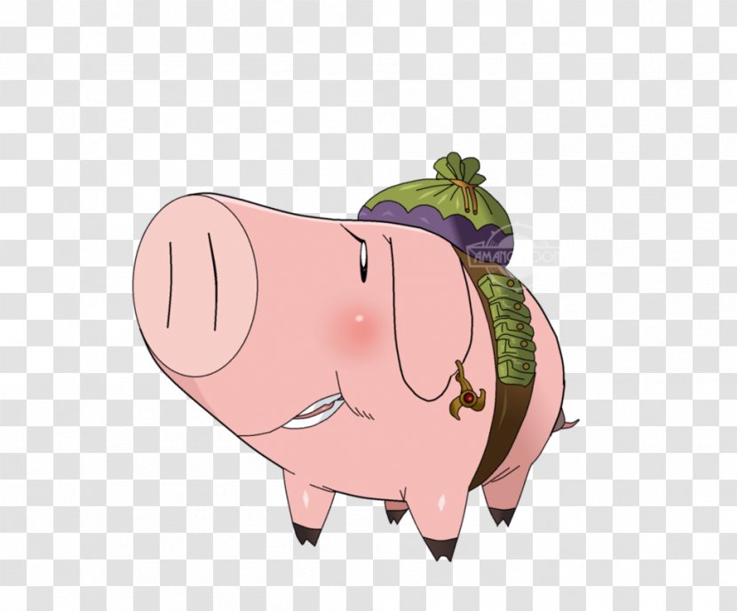 Pig The Seven Deadly Sins Image - Heart - Silhouette Transparent PNG