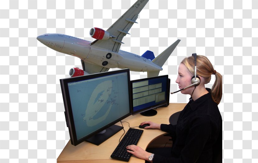 Air Traffic Controller 0506147919 Aviation Management - Airline - Airplane Transparent PNG