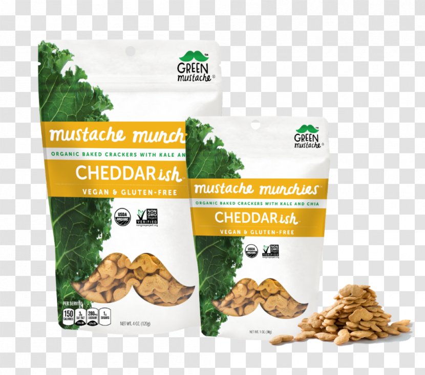 Snack Cracker Moustache Vegetarian Cuisine Food Transparent PNG