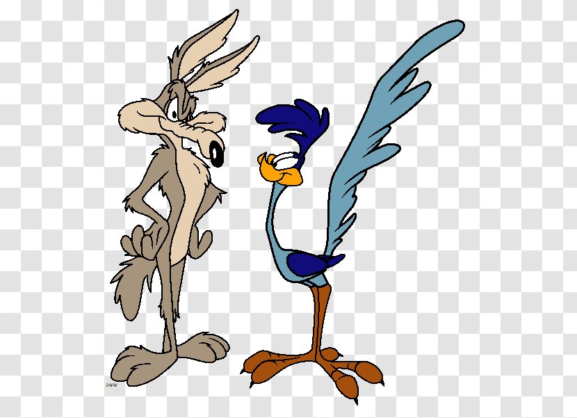 Wile E. Coyote And The Road Runner Looney Tunes Marvin Martian Cartoon Beep, Beep - Tail Transparent PNG