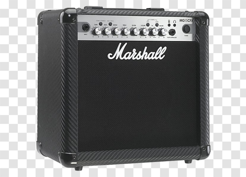 Guitar Amplifier Marshall Amplification Microphone MG15CFR MG15CFX - Musical Instrument Accessory Transparent PNG