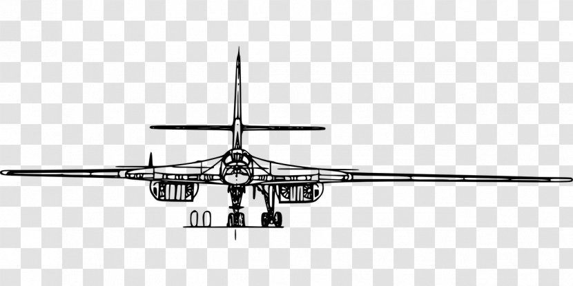Airplane Narrow-body Aircraft Tupolev Tu-160 Tu-95 - Aviation Transparent PNG