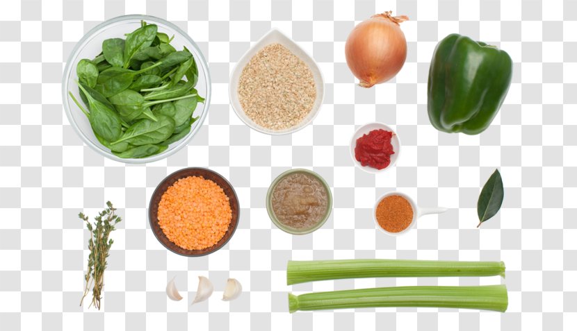 Leaf Vegetable Vegetarian Cuisine Diet Food Natural Foods - Lentil Soup Transparent PNG