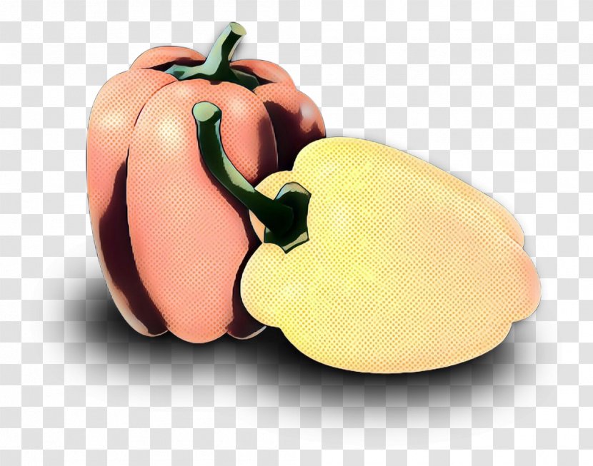 Bell Pepper Food Vegetable Plant Peppers And Chili - Retro - Capsicum Natural Foods Transparent PNG