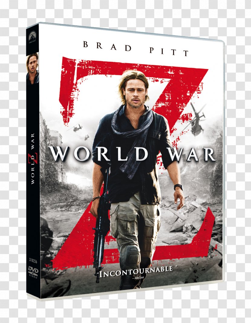 Gerry Lane DVD World War Z Blu-ray Disc Film - Producer Transparent PNG