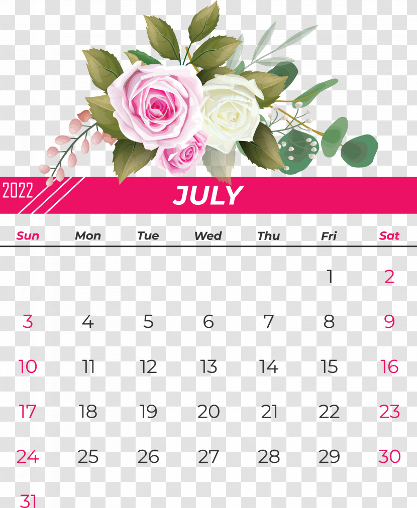 Calendar Background Flower Petal Transparent PNG