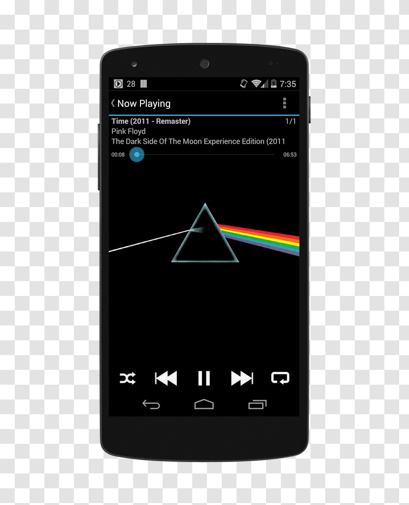 Feature Phone The Dark Side Of Moon Pink Floyd Smartphone - Gadget Transparent PNG