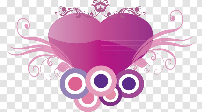 Valentines Day Heart Clip Art - Cartoon - Creative Valentine's Transparent PNG