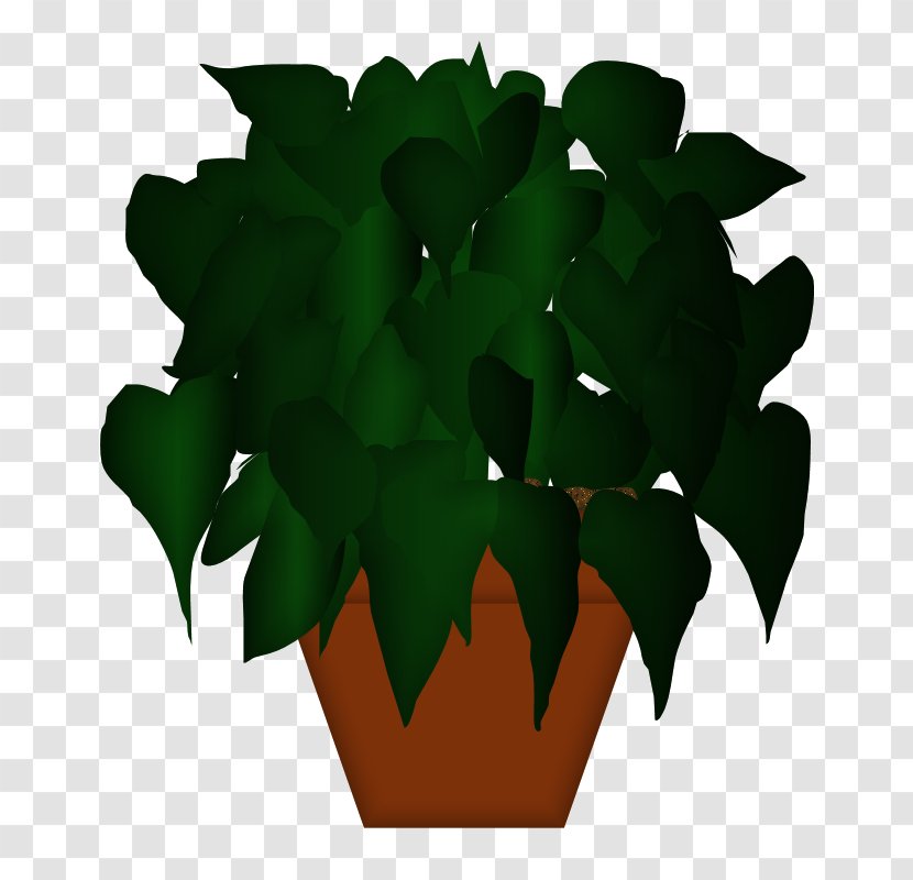 Flowerpot Plant Leaf Tree - Pot Transparent PNG