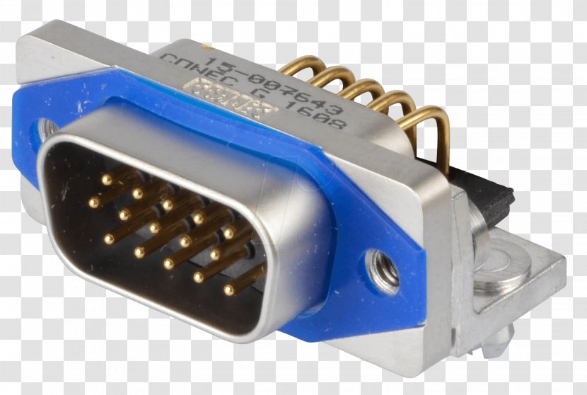 Adapter D-subminiature Electrical Connector IEEE 1284 Parallel Port - Pbt Group Transparent PNG
