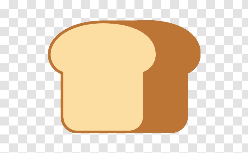 Emoji Toast Bread Pan Loaf Text Messaging - White - Honey Transparent PNG