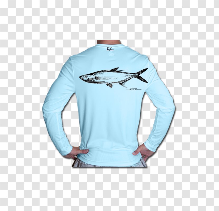 Long-sleeved T-shirt Fishing - Striped Bass Transparent PNG