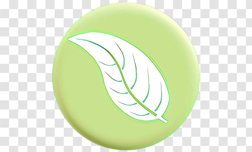 Green Circle Plant Logo Transparent PNG