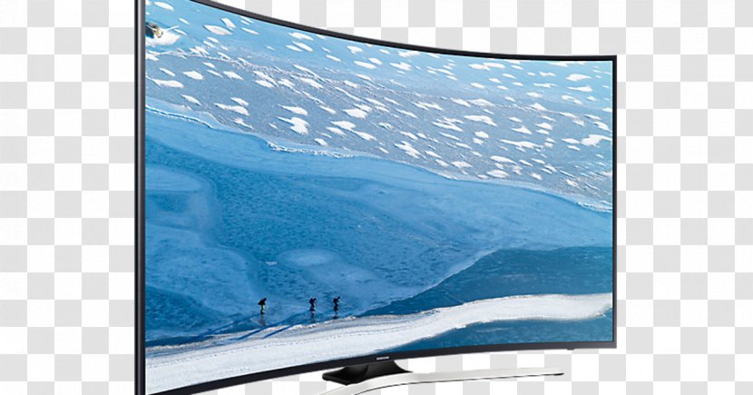 LED TV 4K Resolution Smart Curved Screen Ultra-high-definition Television - Sky Transparent PNG