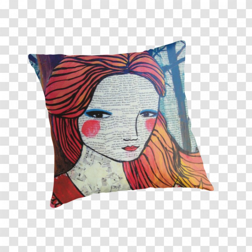 Throw Pillows Cushion Woman Rectangle - Female - Rubbish Transparent PNG
