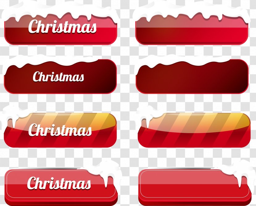 Christmas Push-button Computer File - Button Transparent PNG