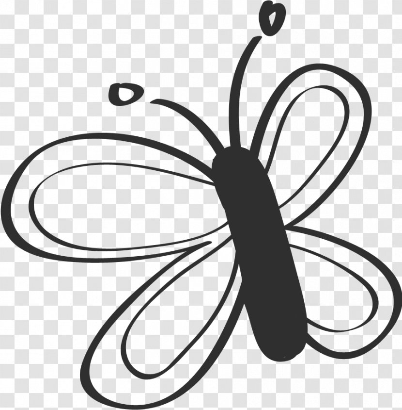 Butterfly Insect Clip Art - Text Transparent PNG