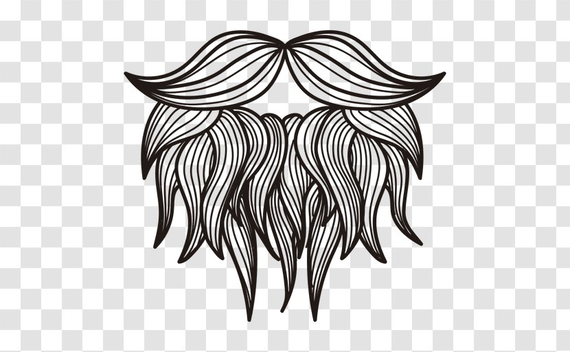Beard - Neck - Mustache Vector Transparent PNG
