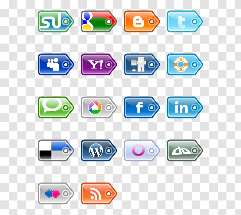 Social Media Tag Folksonomy - Tagline Transparent PNG