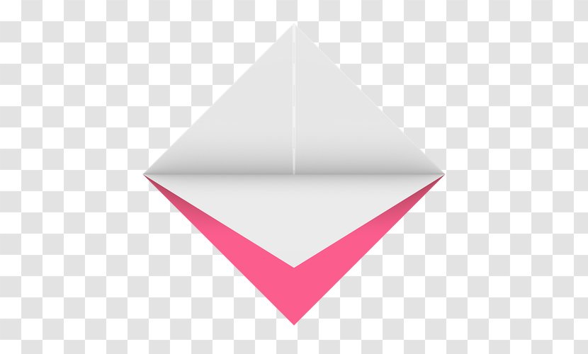 Triangle Paper Origami Rectangle Transparent PNG