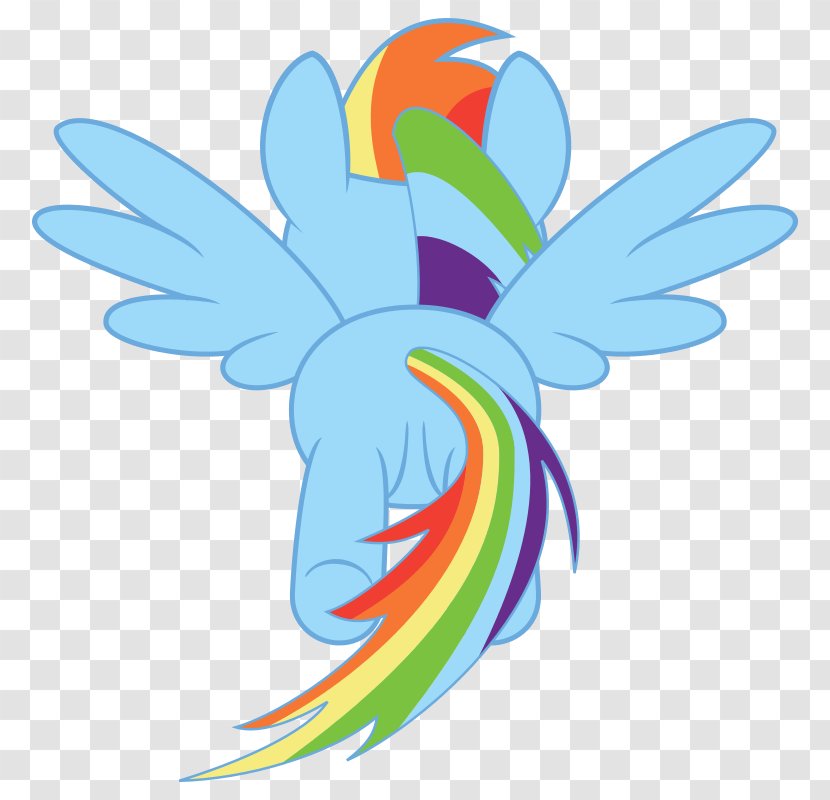 Rainbow Dash Ponyville - Sonic Rainboom Transparent PNG