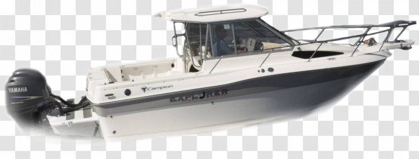 Boat Cabin Cruiser Recreational Fishing Outboard Motor - Hardtop - Explorer Yachts Transparent PNG