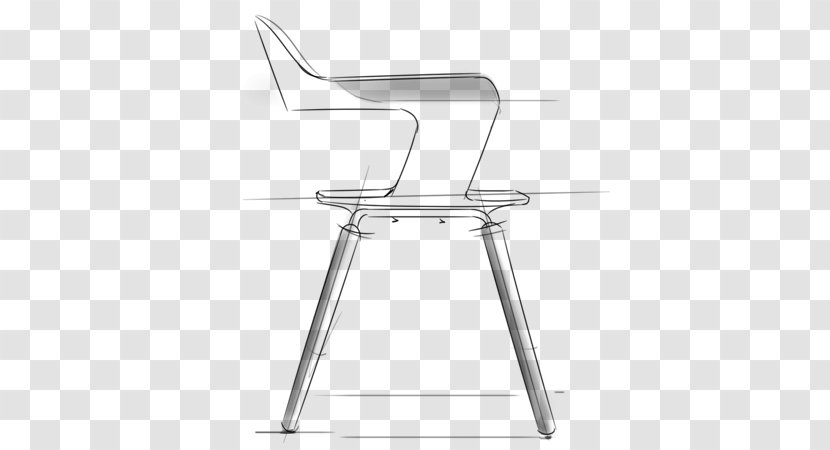 Bar Stool Industrial Design Drawing Sketch - Signage - Interior Transparent PNG