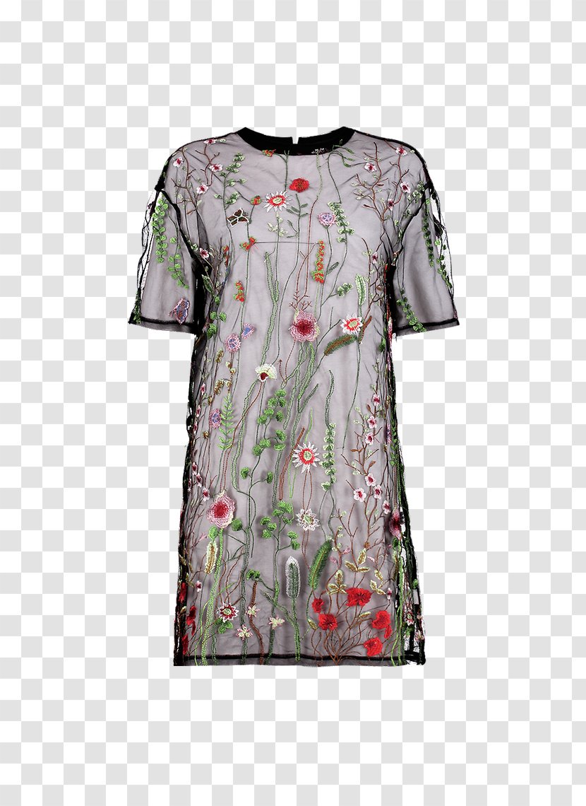 T-shirt Shirtdress Tulle - Corsage Transparent PNG