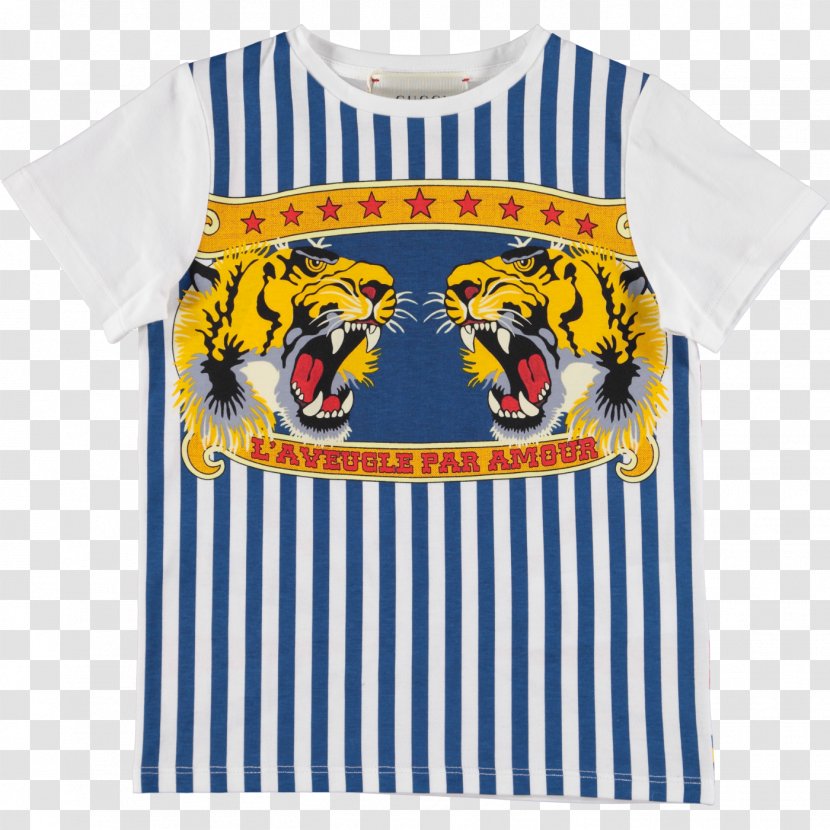T-shirt Tiger Jersey Sleeve - Top Transparent PNG