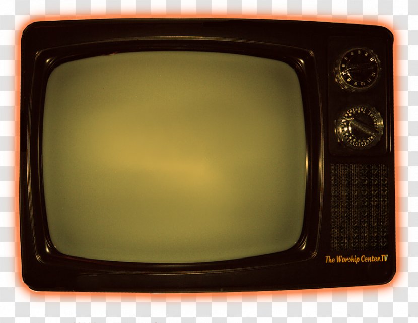 Television Set Yellow Rectangle - Goggles - High Resolution Tv Icon Transparent PNG
