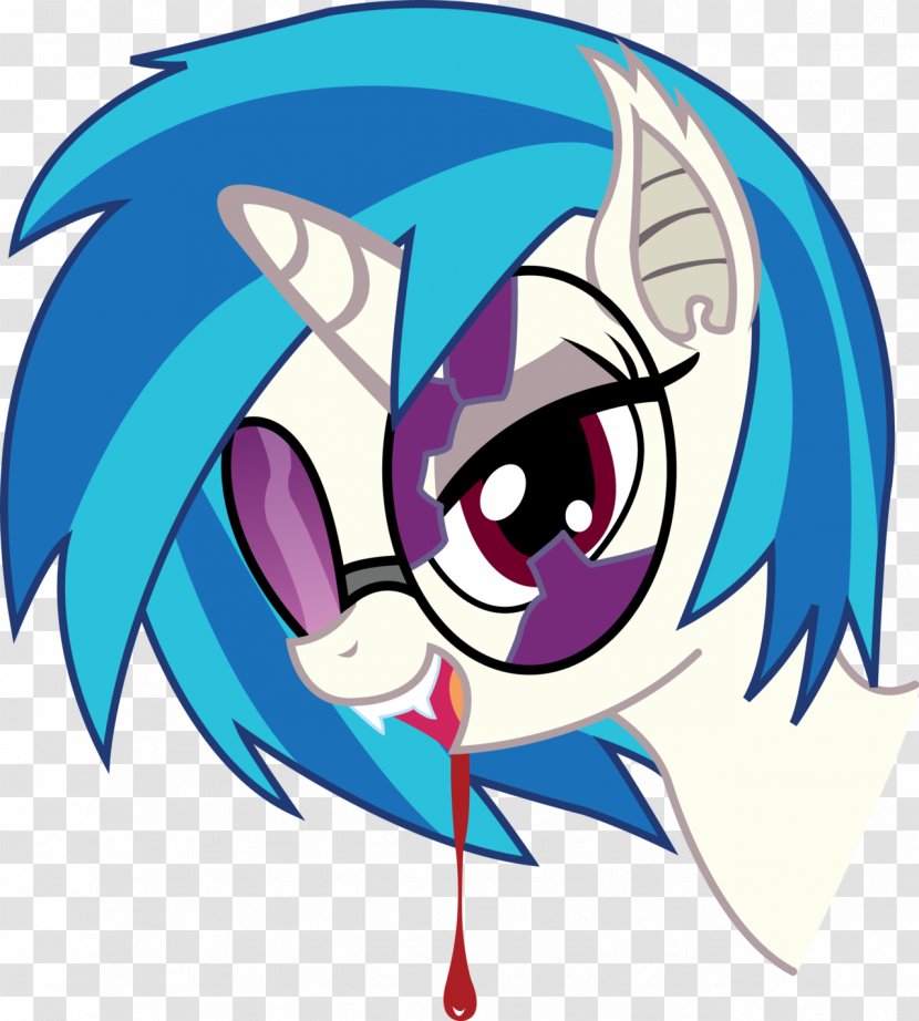 My Little Pony Vampire Phonograph Record - Flower - Sad Vector Transparent PNG