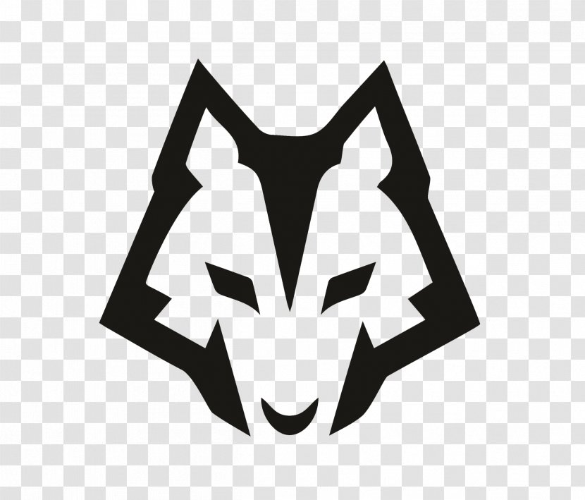 Gray Wolf Logo Photography - Black Transparent PNG