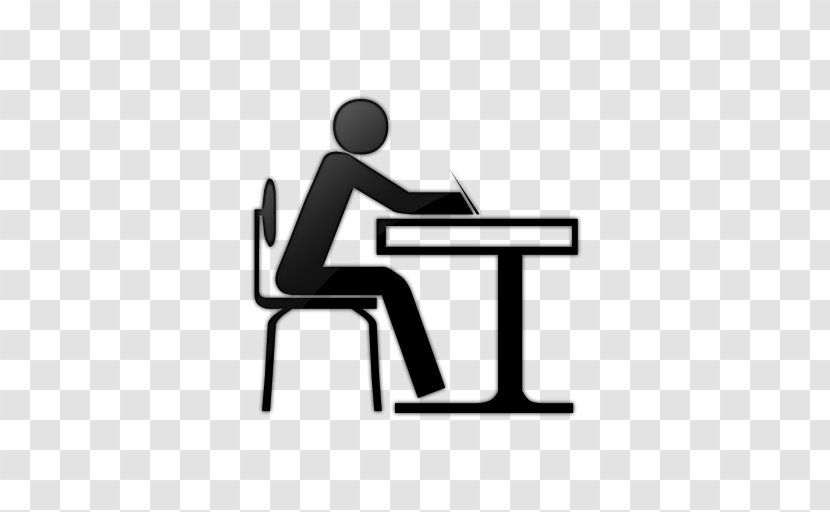 Education Study Skills Library Clip Art - Student - Free High Quality Desk Icon Transparent PNG