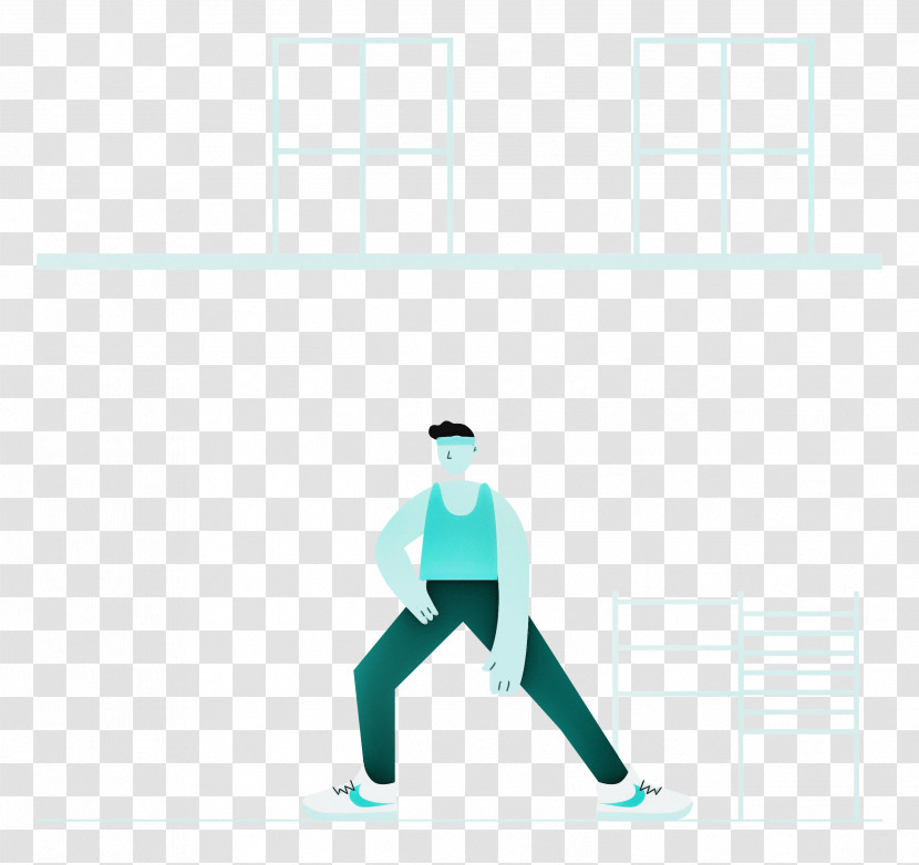 Daily Workout Stretching Sports Transparent PNG