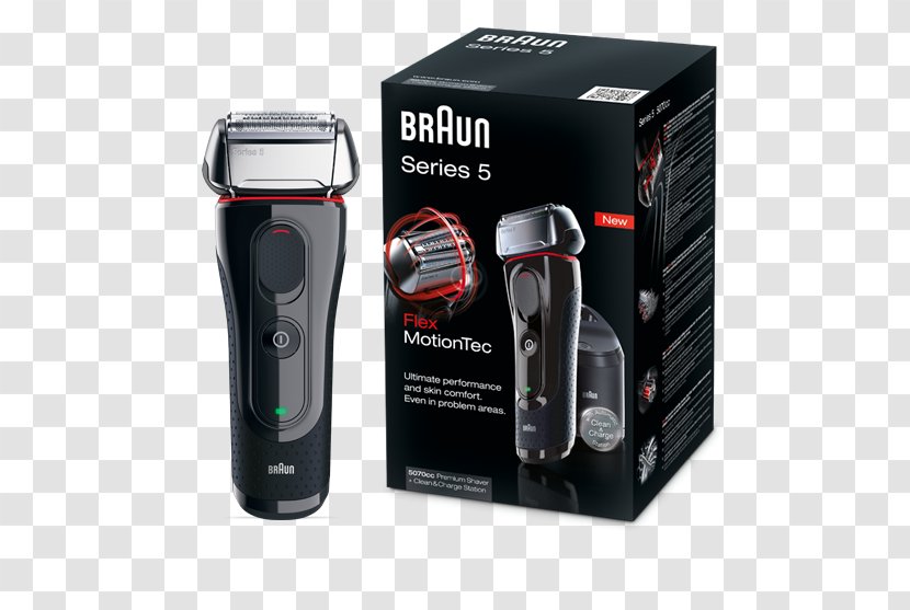 Braun Electric Razors & Hair Trimmers Shaving Beard - Series 5 5030s - Razor Transparent PNG