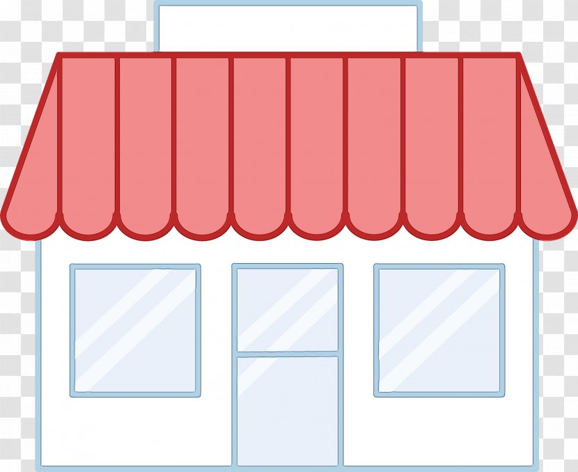 Building Cartoon - Rectangle - Roof Transparent PNG