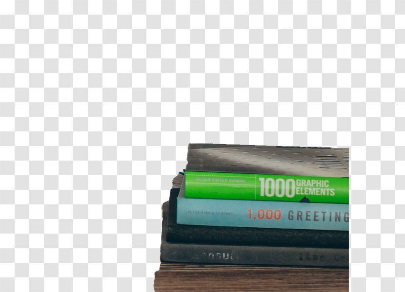Book Download Icon - Green - Stacked Books Transparent PNG