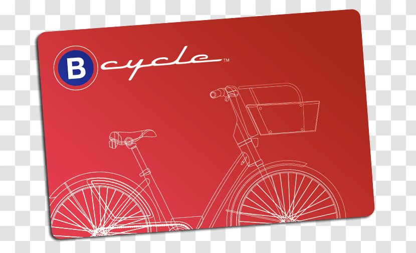 BCycle Bicycle Sharing System Boulder B-Cycle Trek Corporation - Supermarket Membership Card Transparent PNG