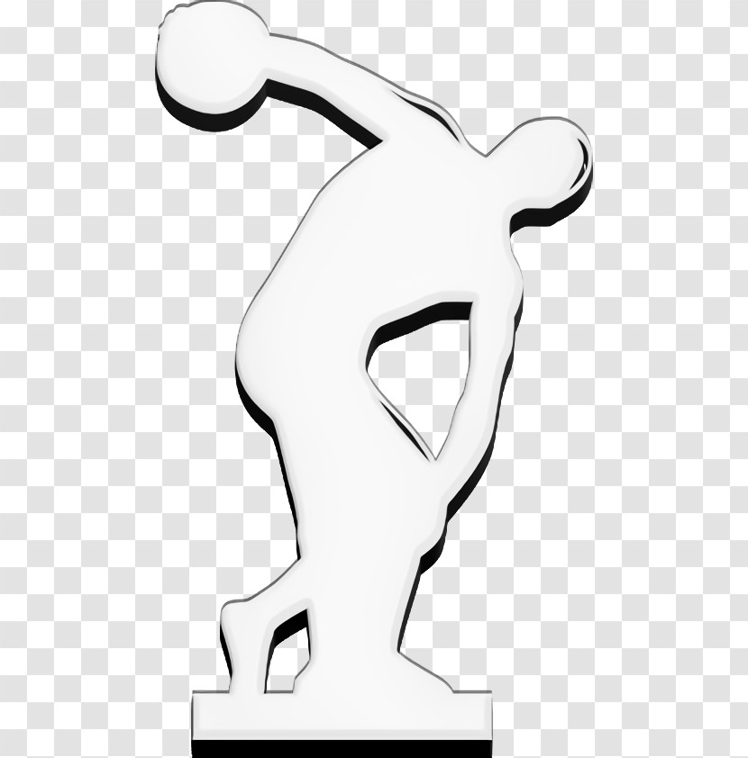 Discobolus Icon Monuments Icon Monuments Icon Transparent PNG