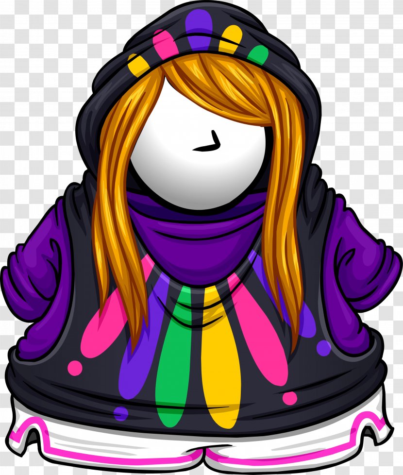 Penguin Cartoon - Clothing - Violet Transparent PNG