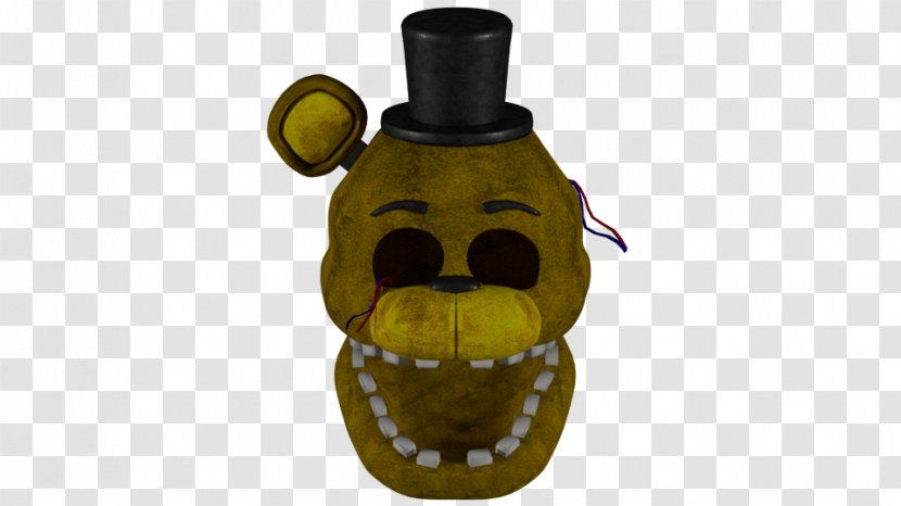 Five Nights At Freddy's 2 Freddy's: Sister Location Jump Scare Animatronics - Golden Freddy Head Transparent PNG