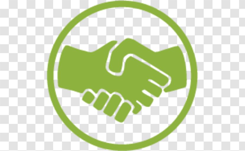 Handshake - Hand - Green Transparent PNG
