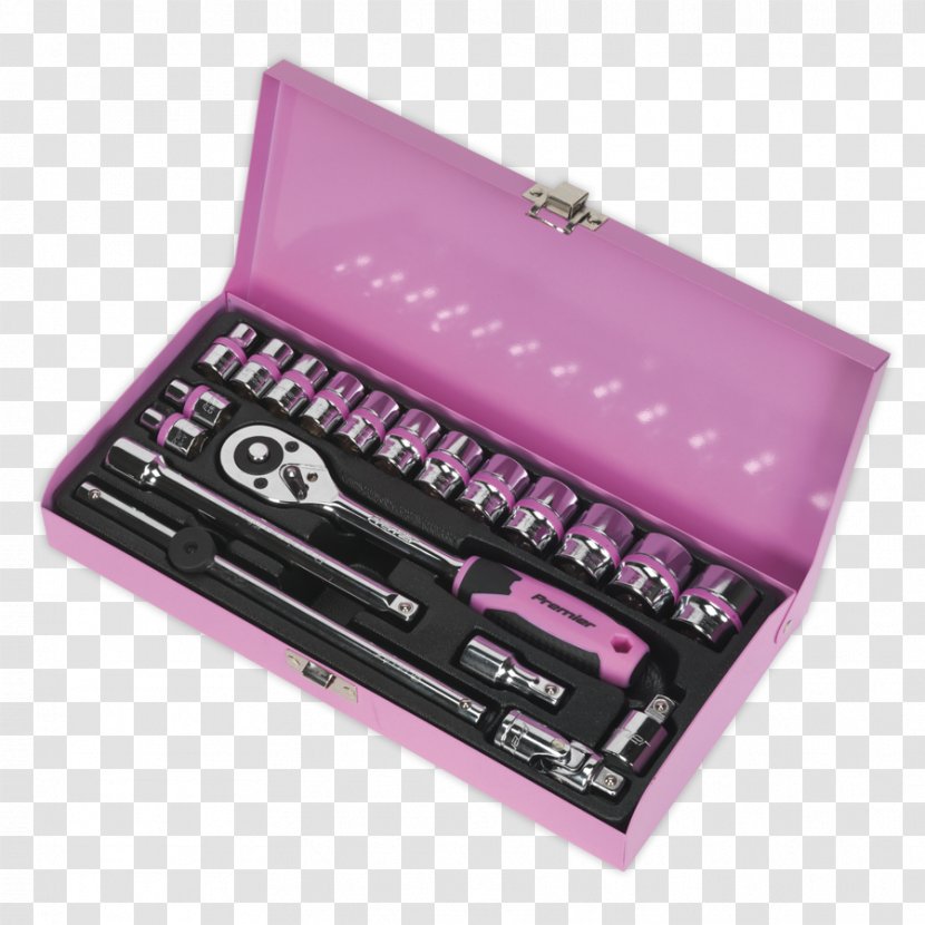 Set Tool Hand Aircraft Socket Wrench - Pink Weights Transparent PNG