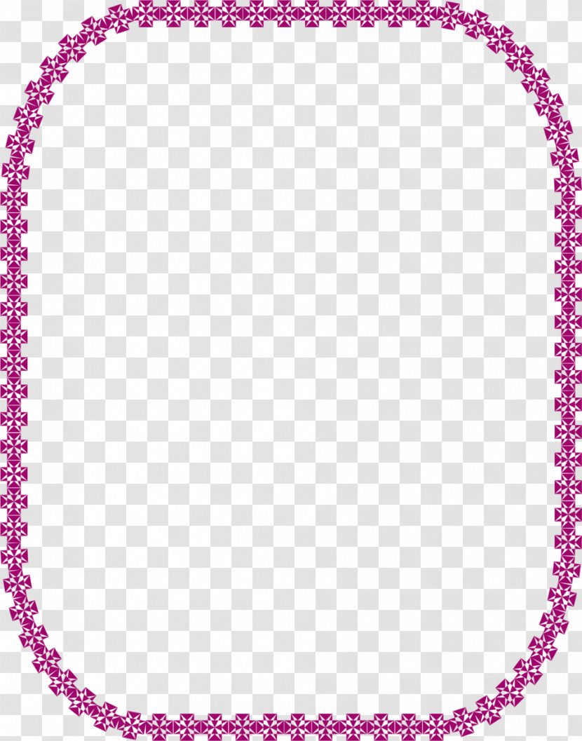 Necklace Clothing Accessories Jewellery Online Shopping Pearl - Violet Border Transparent PNG