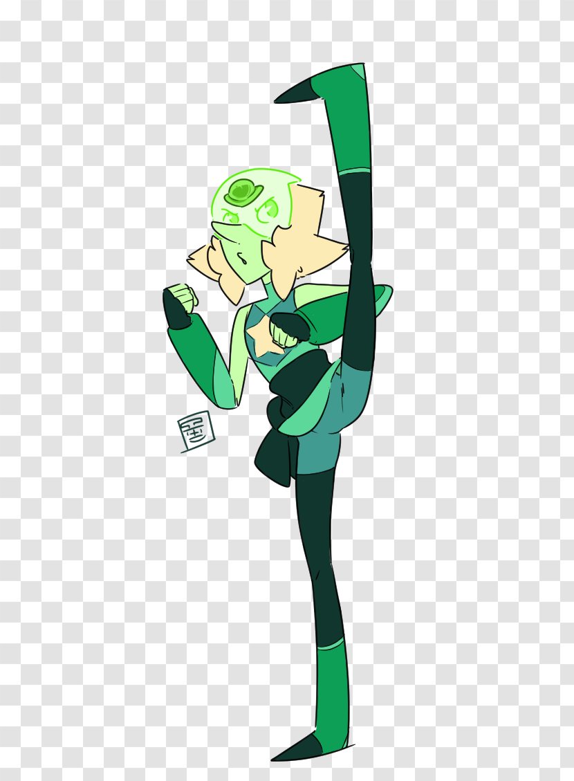 Illustration Peridot Gemstone Image Fan Art - Cartoon Network - Green Pearl Su Transparent PNG