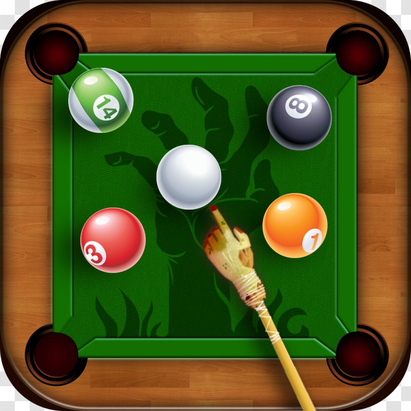 English Billiards Pool Carom Cue Stick - Eightball - Billiard Transparent PNG