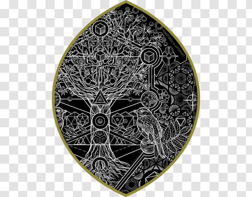 Circle Sacred Geometry Sun Cross Odin - Symbol - Geometric Colorful Shading Transparent PNG
